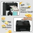 thumbnail image 3 of Piggy Bank for Kids Girls Boys, Large Electronic Money Saving Box with Password Protection, Automatic Paper Money Scroll - Black, 3 of 8
