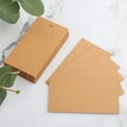 thumbnail image 4 of Earring Card Holder, Earring Display Cards Resuable 100pcs Brown Color  for Jewelry Shop and Home Use for Necklace Earring, 4 of 8
