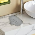 thumbnail image 1 of Elliptical Soap Box With Drainage And Guide No Punching No Water Accumulation Soap For Bathroom, 1 of 3