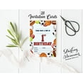 thumbnail image 3 of Darling Souvenir Multicolor Birthday Invitation Card 28 Pcs Fill or Write In Blank Invites Printable Party Supplies 5 x 7 Inches, 3 of 5