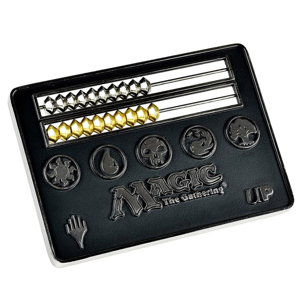 Life Counter MtG BK Abacus Magic The Gathering Black Card Size