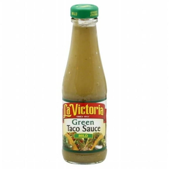 LA VICTORIA SAUCE TACO GRN MILD-8 OZ -Pack of 6