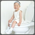 thumbnail image 5 of Baby Proof Me Essentials Foldable Toddler Toilet Seat Cover, Travel Potty Seat with Splash Guard, White, 5 of 9