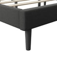 thumbnail image 6 of TOBILI Light Blue Wood Frame Full Platform Bed, 6 of 9
