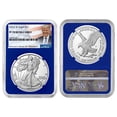 thumbnail image 3 of 2022-W Proof $1 American Silver Eagle NGC PF70UC Trump Label Blue Core, 3 of 3