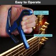 thumbnail image 2 of Guitar Capo Tune Clamp Key Accessories for Acoustic Electric Guitar 10 Packs, 2 of 8