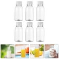 thumbnail image 2 of 6pcs Milk Bottles Small Juice Bottles Leakproof Milk Bottles Portable Beverage Bottles, 2 of 10