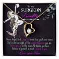thumbnail image 4 of To my Surgeon Daughter Forever Necklace w Message Card, 4 of 7