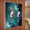 thumbnail image 3 of WIRESTER 2-Gang Toggle Wall Plate/Switch Plate Cover, Blue Sky Galaxy Nebula, 3 of 5