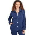thumbnail image 4 of Ruby Rd. Solid Scuba With Embroidery on Sleeve (Petite, Deep blue, X-Large), 4 of 6