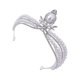 thumbnail image 3 of Elegant Pearl Inlaid Headband for Wedding Parties Silver Zinc Alloy One Size Fits All, 3 of 4
