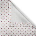 thumbnail image 5 of Ambesonne Coral Grommet Curtain, Classical Soft Polka Dots, 50" x 84", Coral Hot Pink White, 5 of 6
