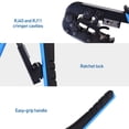 thumbnail image 4 of Cable Matters Modular RJ45 Crimp Tool (Ethernet Crimper) with Built-in Wire Cutter and Stripper - 10-Pack Cat6 RJ45 Connectors Included, 4 of 6