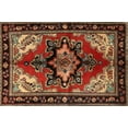 thumbnail image 1 of Ahgly Company Indoor Rectangle Traditional Maroon Red Persian Area Rugs, 5' x 8', 1 of 6
