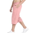 thumbnail image 5 of FAHXNVB Boys Capri Pants Drawstring Elastic Waist Solid Color Workout Pants Summer Lightweight Breathable Pants with Pockets 4-15 Years, 5 of 6