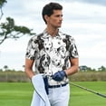 thumbnail image 3 of Bingfone Labrador Retriever Dog for Men's Button-down POLO Shirts, Quick-drying Shirts and T-shirts for Summer, Suitable for Vacation and Business-Large, 3 of 6