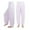 White, variant on Womens Yoga Sports Pant Elastic Loose Casual Cotton Soft Dance Harem Pants Bloomers Gift for Women