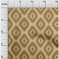 thumbnail image 2 of oneOone Cotton Poplin Brown Fabric Asian Ikat Fabric For Sewing Printed Craft Fabric By The Yard 42 Inch Wide, 2 of 4