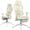 Cream, variant on Hforesty Home Office Chair with Retractable Footrest & 4D Armrests – Reclining Ergonomic Mesh Desk Chair for Work, Study or Nap, Black