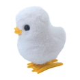 thumbnail image 3 of Juguete de peluche de pollito con cuerda, diseño de dibujos animados realista para niños, juguete para saltar Blanco 30 g, 3 of 9