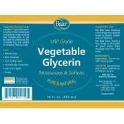Vegetable Glycerine, 16 oz.