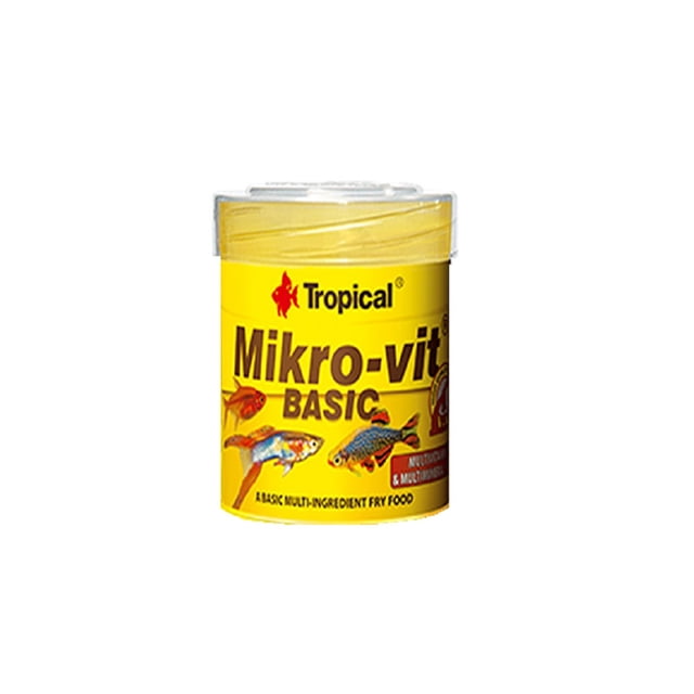 Alimento Mikrovit Basic Desagregado Alevines 32gr Tropical