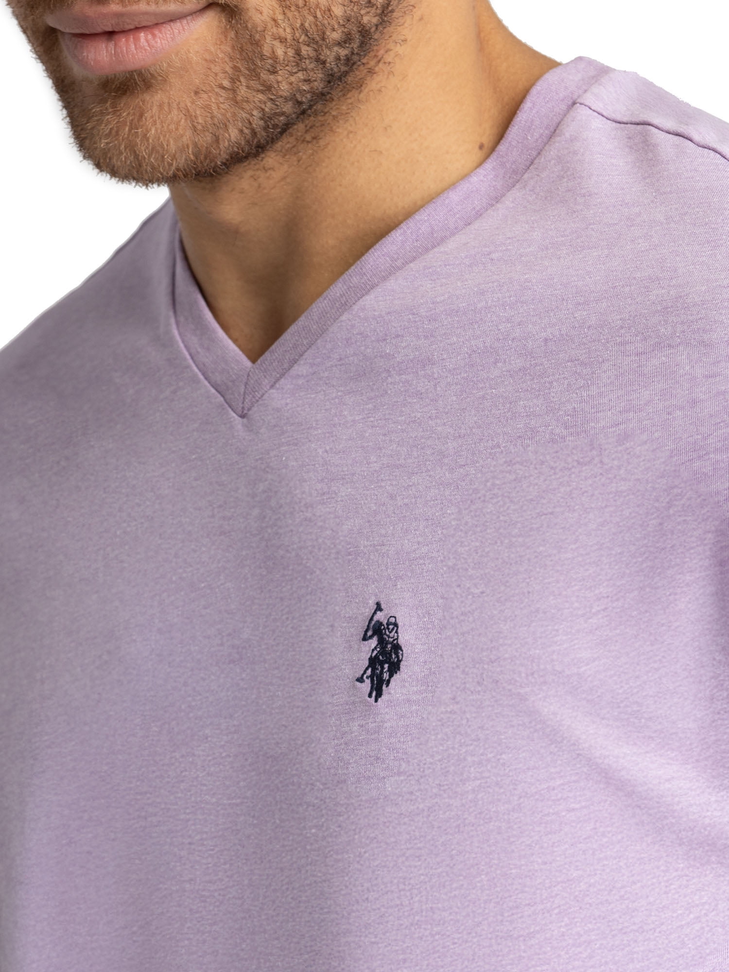U.S. Polo Assn. Men's Basic Short Sleeve V-Neck T-Shirt
