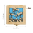 thumbnail image 2 of Shisuyan Funny Music Box Flamingo Appearance Light Yellow 1 Pc, 2 of 8