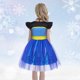 thumbnail image 3 of Disfraz de Princesa HenzWorld Vestido de Tul Azul para Niñas de 7 a 8 Años, 3 of 6