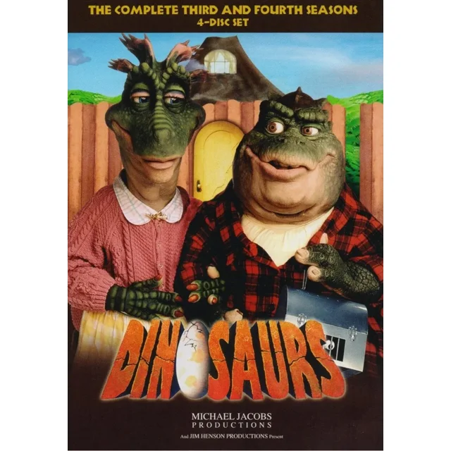 Dinosaurios Temporada 3 Tres Tercera & 4 Cuatro Cuarta Dvd ABC STUDIOS Dinosaurios Temporada 3 Tres Tercera & 4 Cuatro Cuarta Dvd