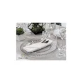 thumbnail image 2 of Nappe 63"x63 Pouces Tissu 7.1-oz. Polyester Filé Couleur "Tradition" Blanc 3/paquet, 2 of 2