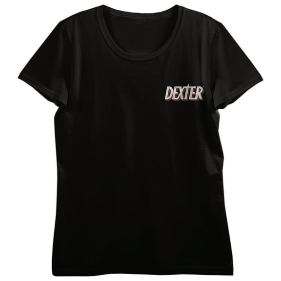 Dexter Slice Of Life Boat Tours Women's Black Crew Neck Short Sleeve T-shirt