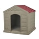 thumbnail image 1 of Casa Para Perros Rimax Razas Grandes Café Rojo, 1 of 3