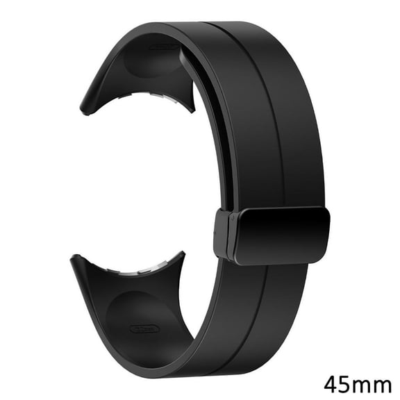 Replacement Watchband Compatible for Pixel Watch 5 Silicone Magnetic Buckle Strap Adjustable Sport Replacement Straps for Men Women (Meadow Green 41mm)