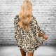 thumbnail image 4 of Cárdigan de gasa de verano para mujer, chaqueta holgada con estampado elegante y transpirable de poliéster para fiesta tipo 1 2XL, 4 of 6