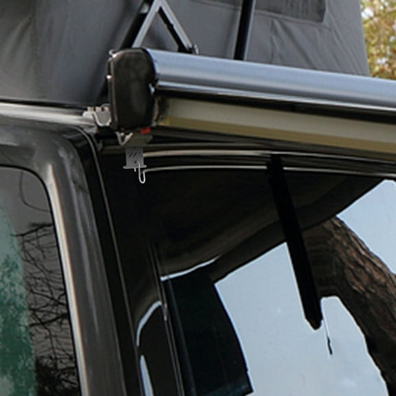 Masteelf 2-Pack RV Awning Hooks for Camping Lights, Plastic and Metal Hangers, Tent Support, Indoor Outdoor Decor Accessories