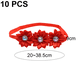thumbnail image 2 of 10 Uds. Pajarita para perro, Collar de flores para perros, accesorios para perros con diamantes, lazos de flores para mascotas, pajarita para cachorros y gatos, Collar, suministros para mascotas, 2 of 5