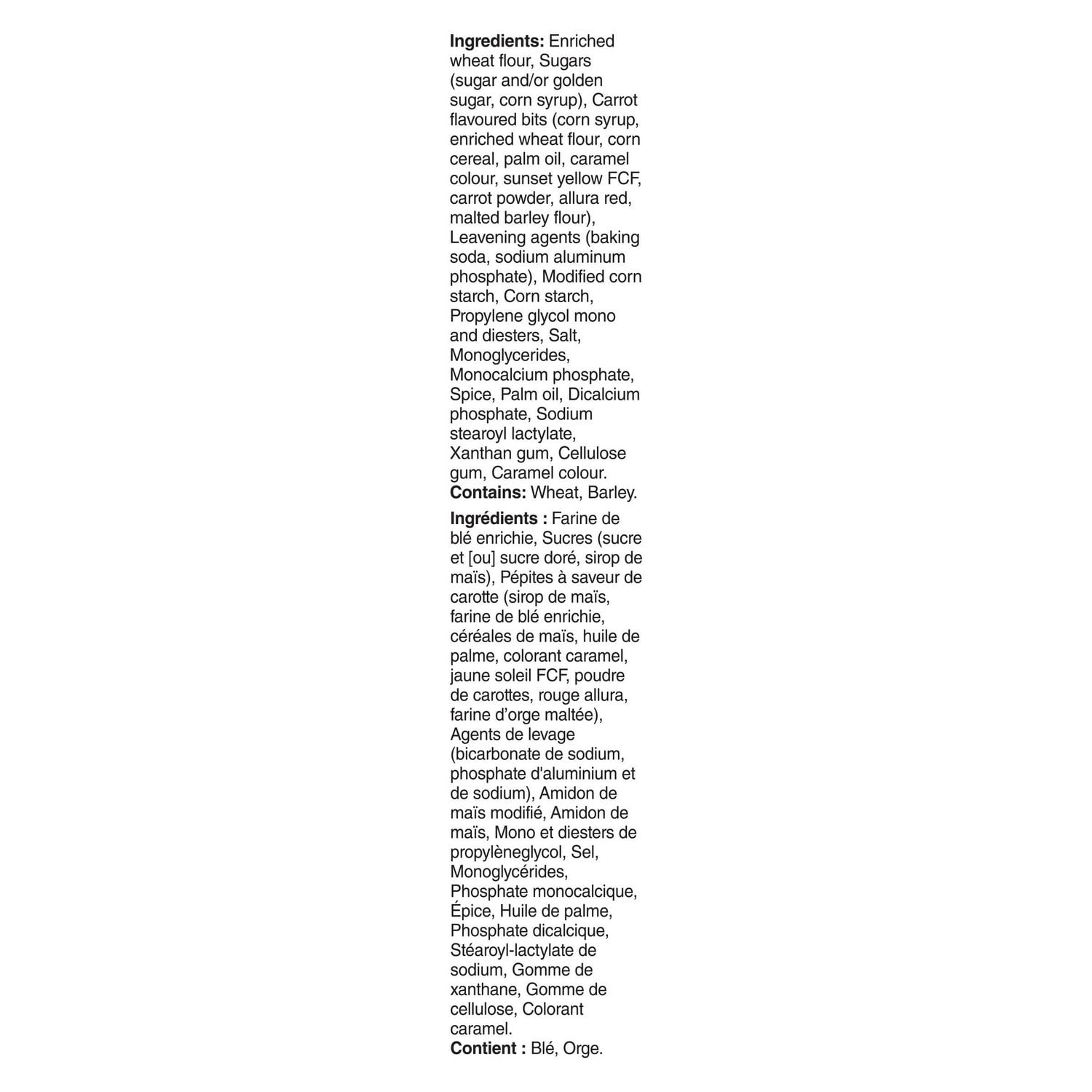 Mélange à gâteau SuperMoist Carottes de Betty Crocker