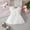 White, variant on Dpytoraw Baby Girl Flower Dress Summer Tutu Boho Princess Wedding Birthday Party Dresses For Infant Girls 0 18 Months Girls Summer Sleeveless Dresses,White Size 6-12 Months