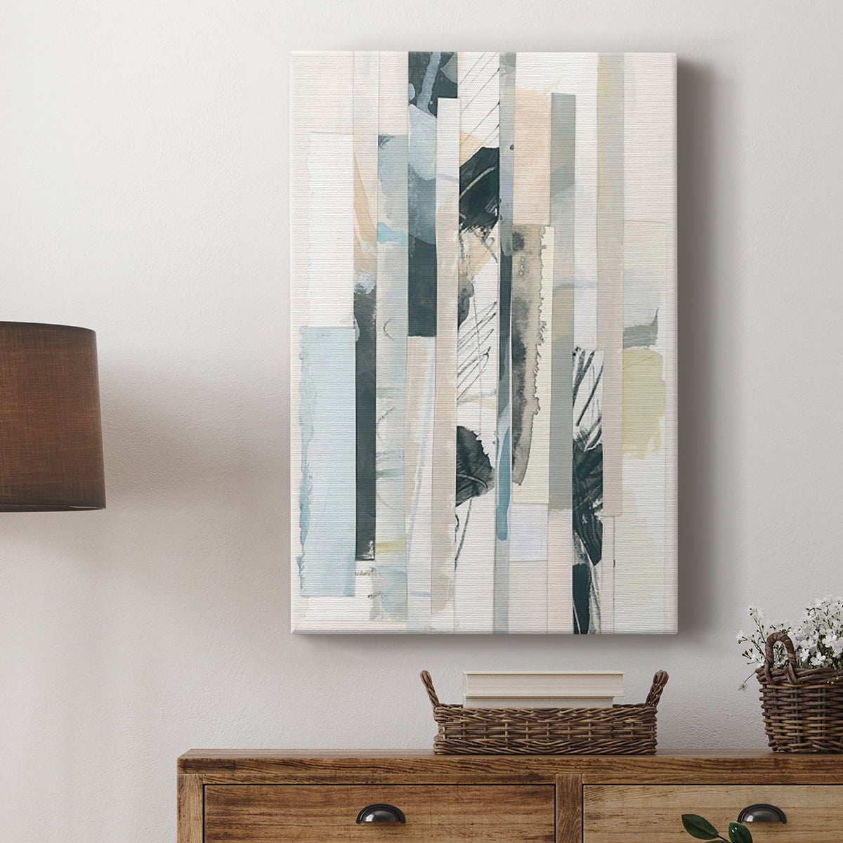 Paper Strata II Premium Gallery Wrapped Canvas - Ready to Hang