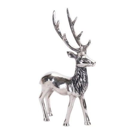 Melrose International LLC Deer 14"H Aluminum