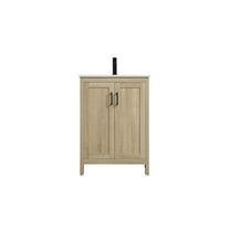 Elegant Kitchen and Bath Finnley 24 Inch Single Bathroom Vanity In Mango Wood