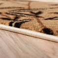 thumbnail image 2 of Infinity Home 548220 Barclay Vane Willow Damask 5 ft. 3 in. Round Area Rug in Beige, 2 of 2