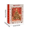 thumbnail image 4 of Paper Christmas Gift Bags, for Wrapping Gifts, Reusable Bulk Gift Bags, Christmas Presents Bags, Goodie Bags, Christmas Ball Trees, Favor Bags, Xmas Gift Pouch Bag, Party Supplies Favor, Red, 4 of 6