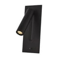thumbnail image 4 of Luces de pared empotradas lámpara de pared lámparas de lectura modernas iluminación apliques de pared para pasillo de Hotel dormitorios decoración de negro, 4 of 8