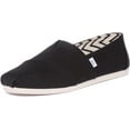 thumbnail image 6 of Toms Alpargata Men's Recycled Cotton Canvas Slip On Trainers In Black Size 10.5, 6 of 6