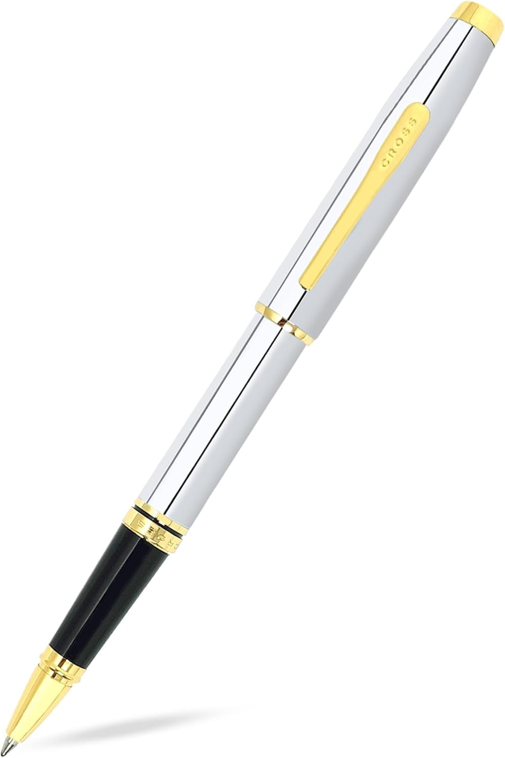 Cross Coventry Polished Chrome with Gold-Tone Rollerball Pen