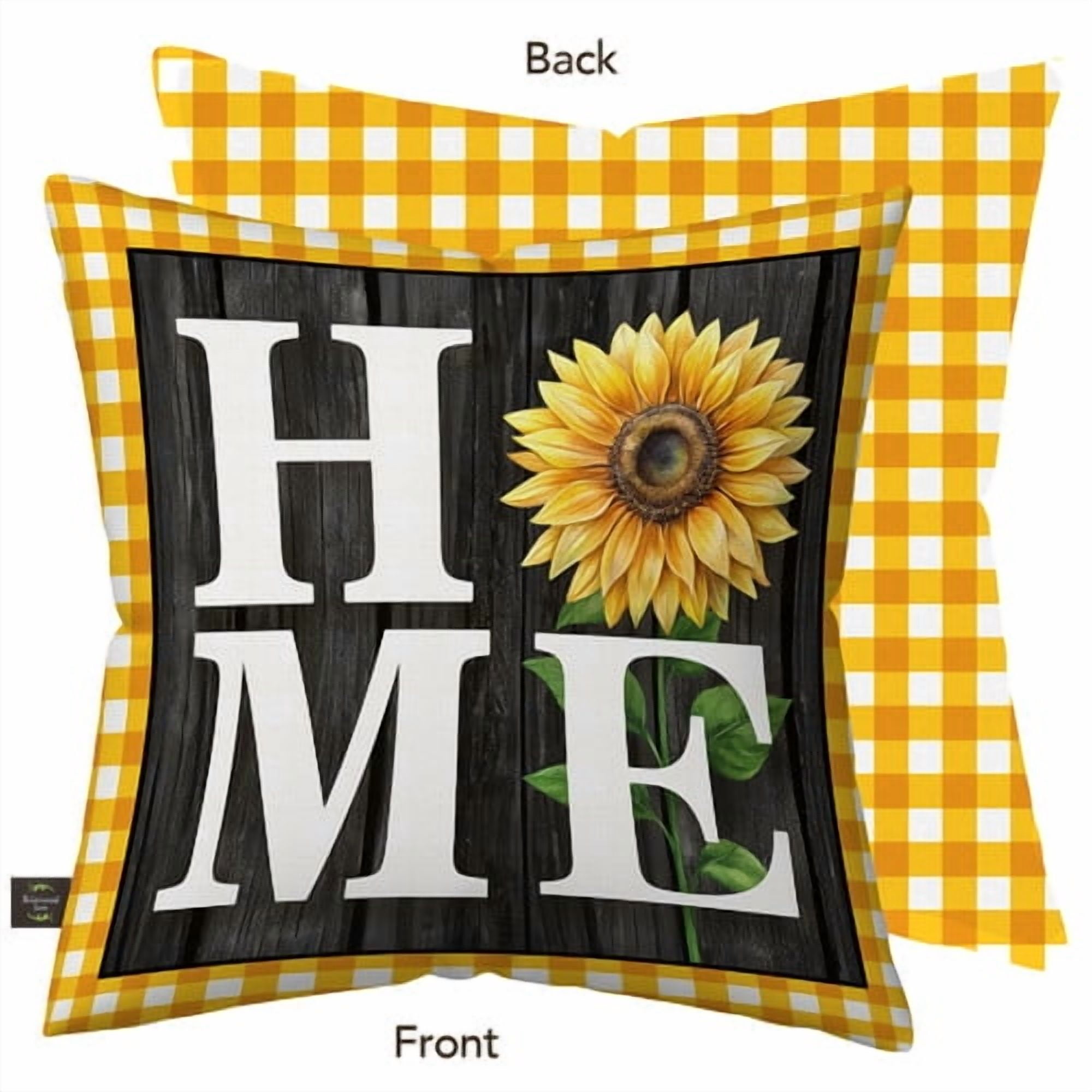 Briarwood Lane Summer Indoor/Outdoor Pillow 17x17 Sunflower Home For Summer Pillow