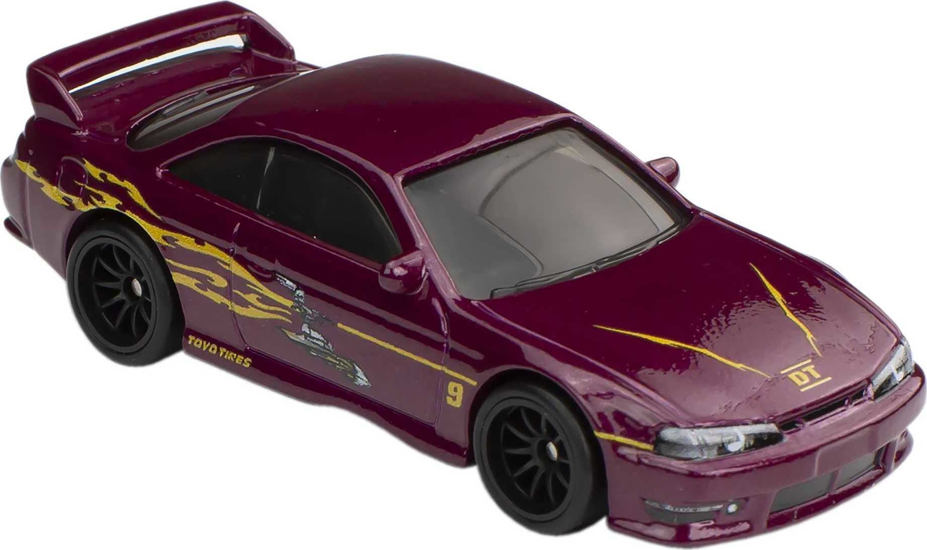 Hot Wheels Retro Entertainment Fast Furious Case L Nissan