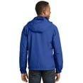 thumbnail image 2 of Sport-Tek Men's Hooded Raglan Jacket - JST73, 2 of 2